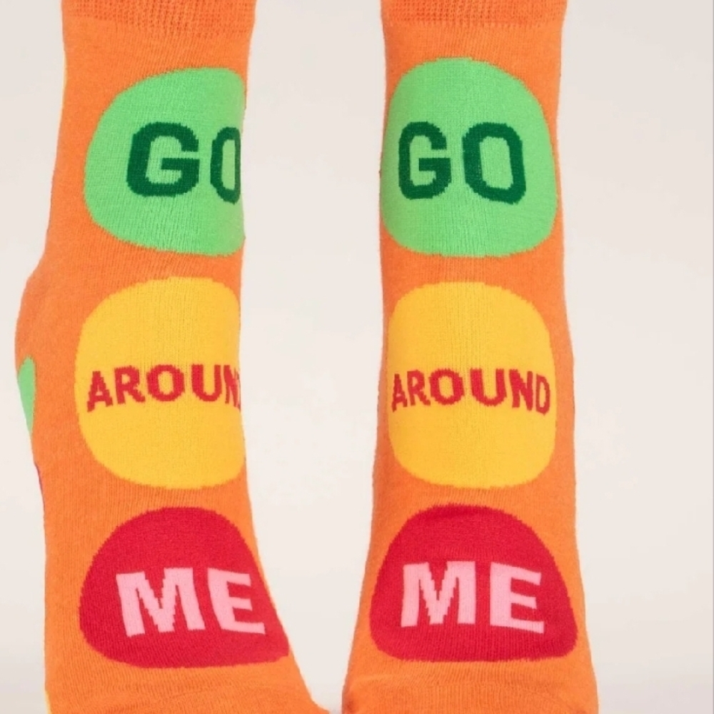 Blue Q Go Around Me W-Ankle Socks